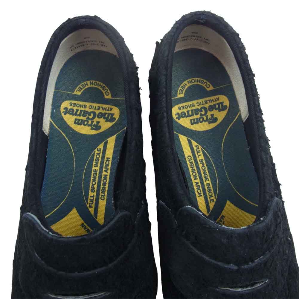 フロムザギャレット LOAF SLIP ON スエード ローファー スリッポン スニーカー ブラック系 US9【中古】