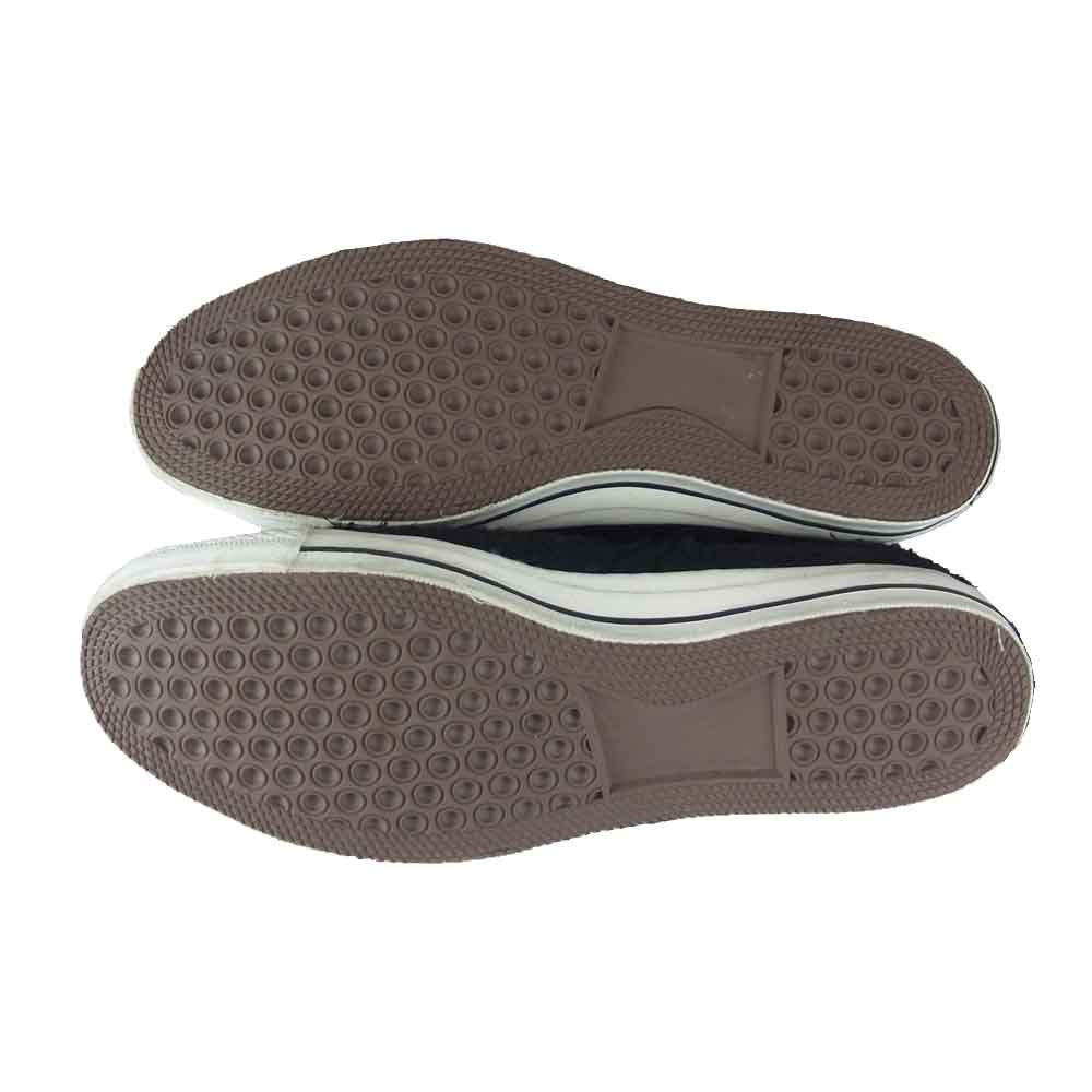 フロムザギャレット LOAF SLIP ON スエード ローファー スリッポン スニーカー ブラック系 US9【中古】