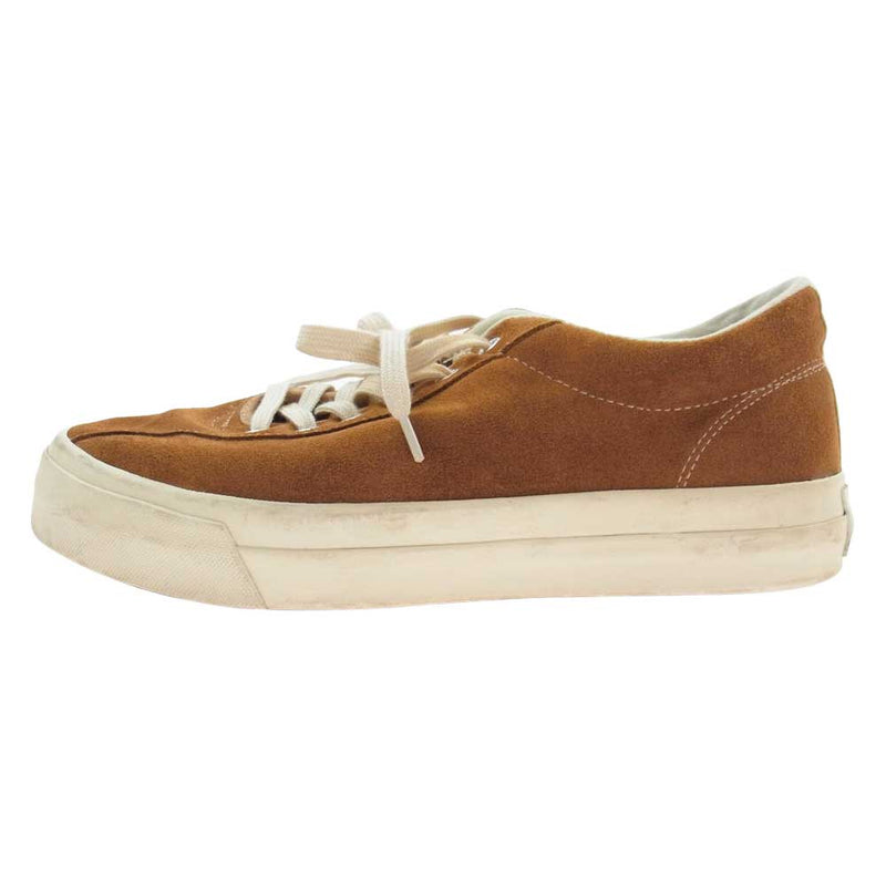 ステファニーワーカーズクラブ Dellow Suede TAN スエード タン ローカット スニーカー ブラウン系 43【中古】