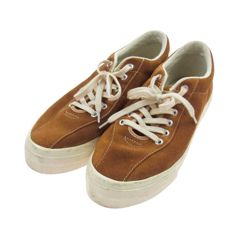 ステファニーワーカーズクラブ Dellow Suede TAN スエード タン ローカット スニーカー ブラウン系 43【中古】