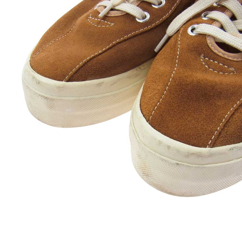 ステファニーワーカーズクラブ Dellow Suede TAN スエード タン ローカット スニーカー ブラウン系 43【中古】