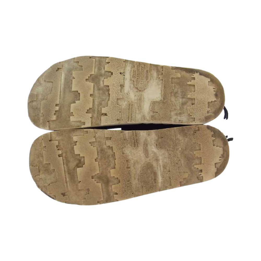 VISVIM ビズビム GRIS MOC MID-FOLK グリス モック ミッド スエード シューズ ブラック系 US9.5【中古】