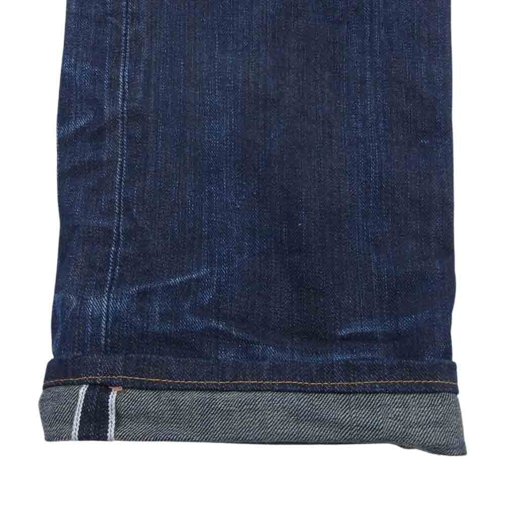 ISAMUKATAYAMA BACKLASH イサムカタヤマバックラッシュ 1204-01 13.5oz オールド加工 裏地ピッグスエードカモ セルビッチ デニムパンツ ジーンズ インディゴブルー系 S【中古】
