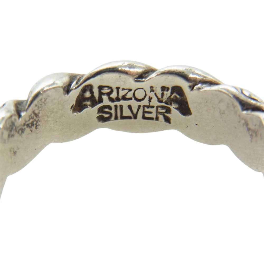 ARIZONA FREEDOM アリゾナフリーダム R-5 ツルモチーフ 唐草 リング シルバー系 11.5号【中古】