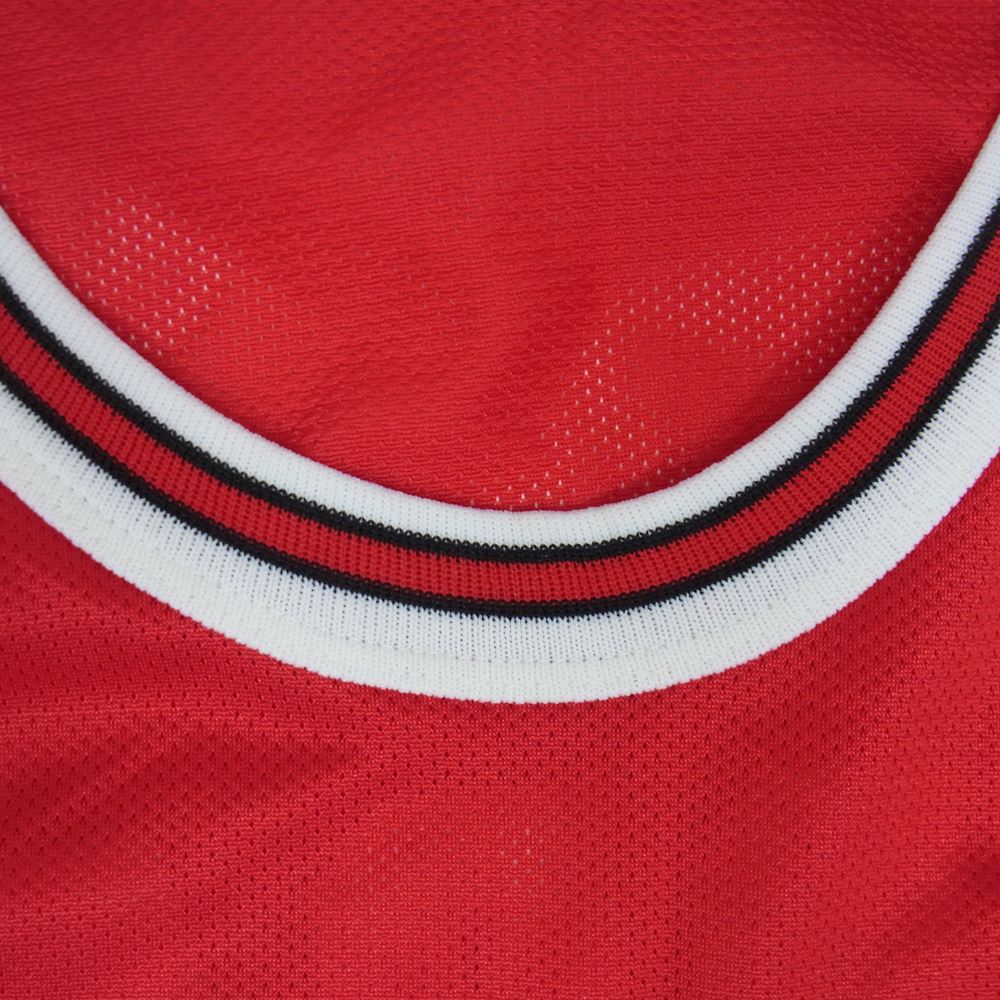 Champion チャンピオン ヴィンテージ 90s USA製 NBA シカゴ ブルズ 23 JORDAN ジョーダン タックトップ ゲームジャージ ユニフォーム レッド系 48【中古】