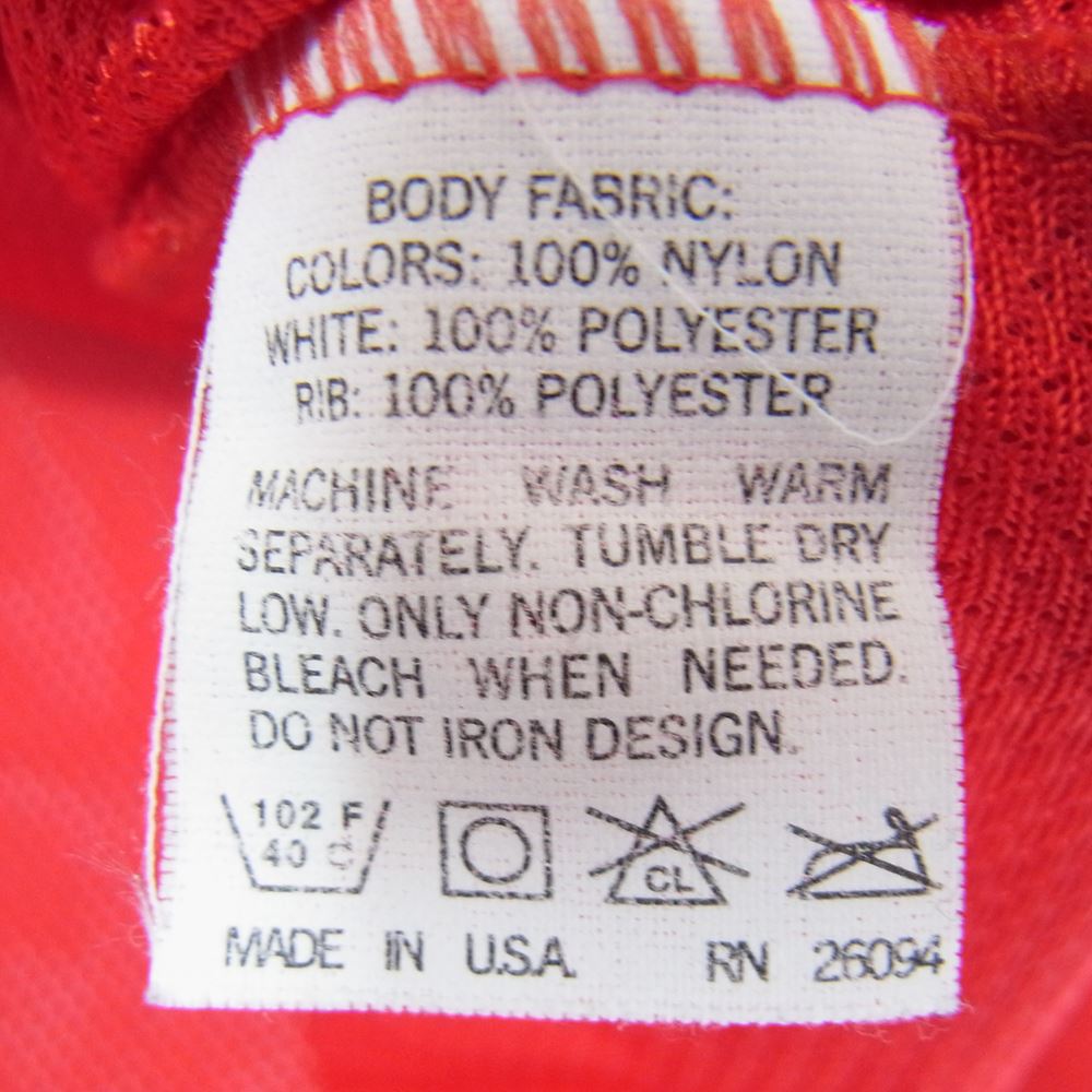 Champion チャンピオン ヴィンテージ 90s USA製 NBA シカゴ ブルズ 23 JORDAN ジョーダン タックトップ ゲームジャージ ユニフォーム レッド系 48【中古】