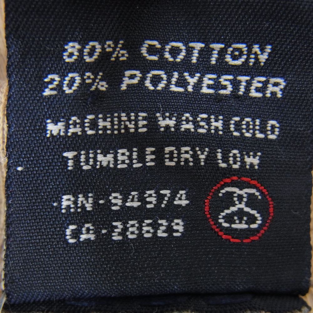 STUSSY ステューシー 90s 紺タグ バック ロゴ プリント プルオーバー