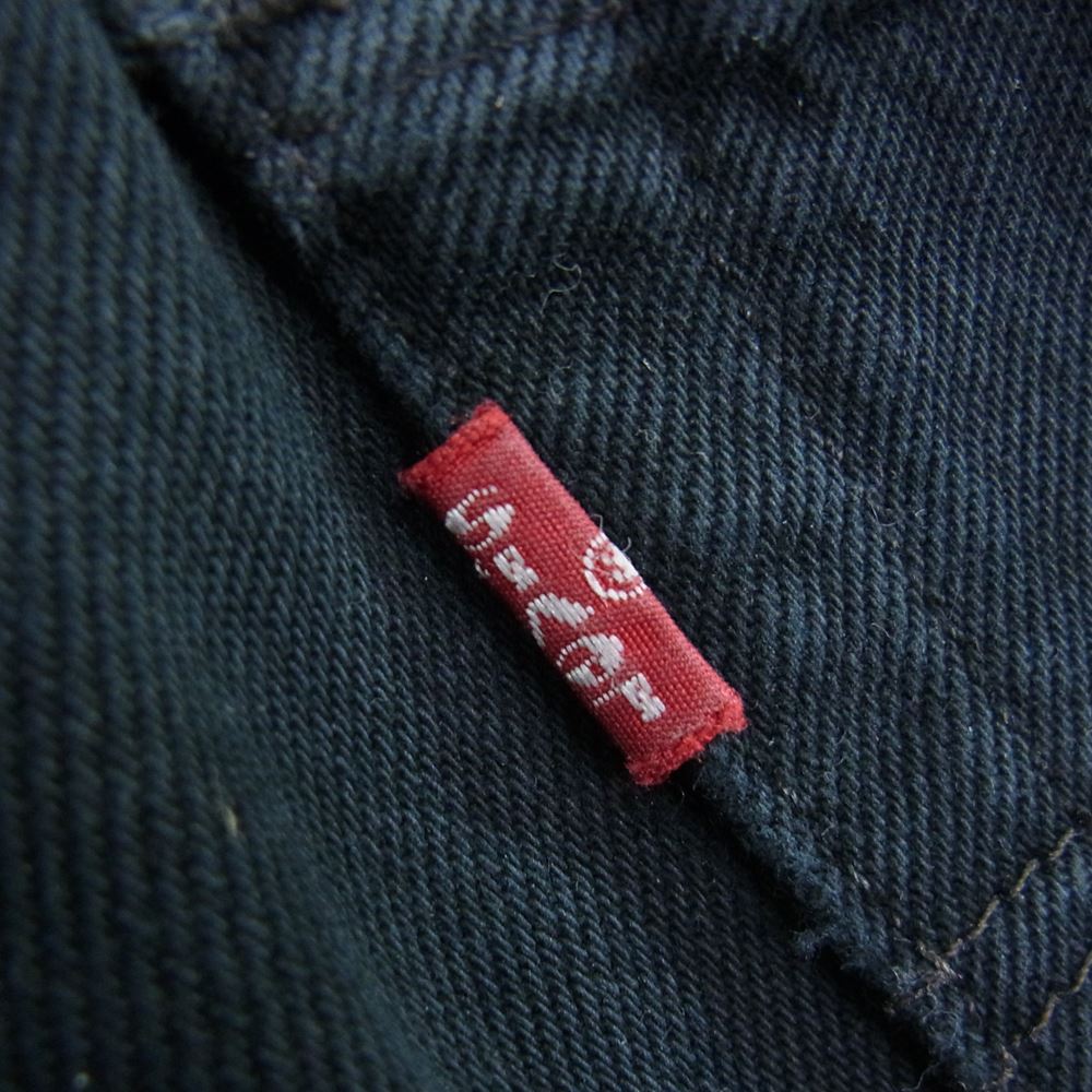 オールドパーク Levis リーバイス デニム 切替 デニム パンツ ブラック系 サイズ表記無【中古】