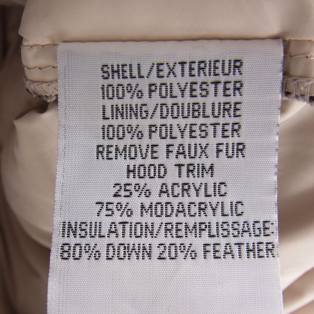 Supreme シュプリーム 90s 初期 Spiewak社製 ダウン ジャケット ブラウン系 L【中古】