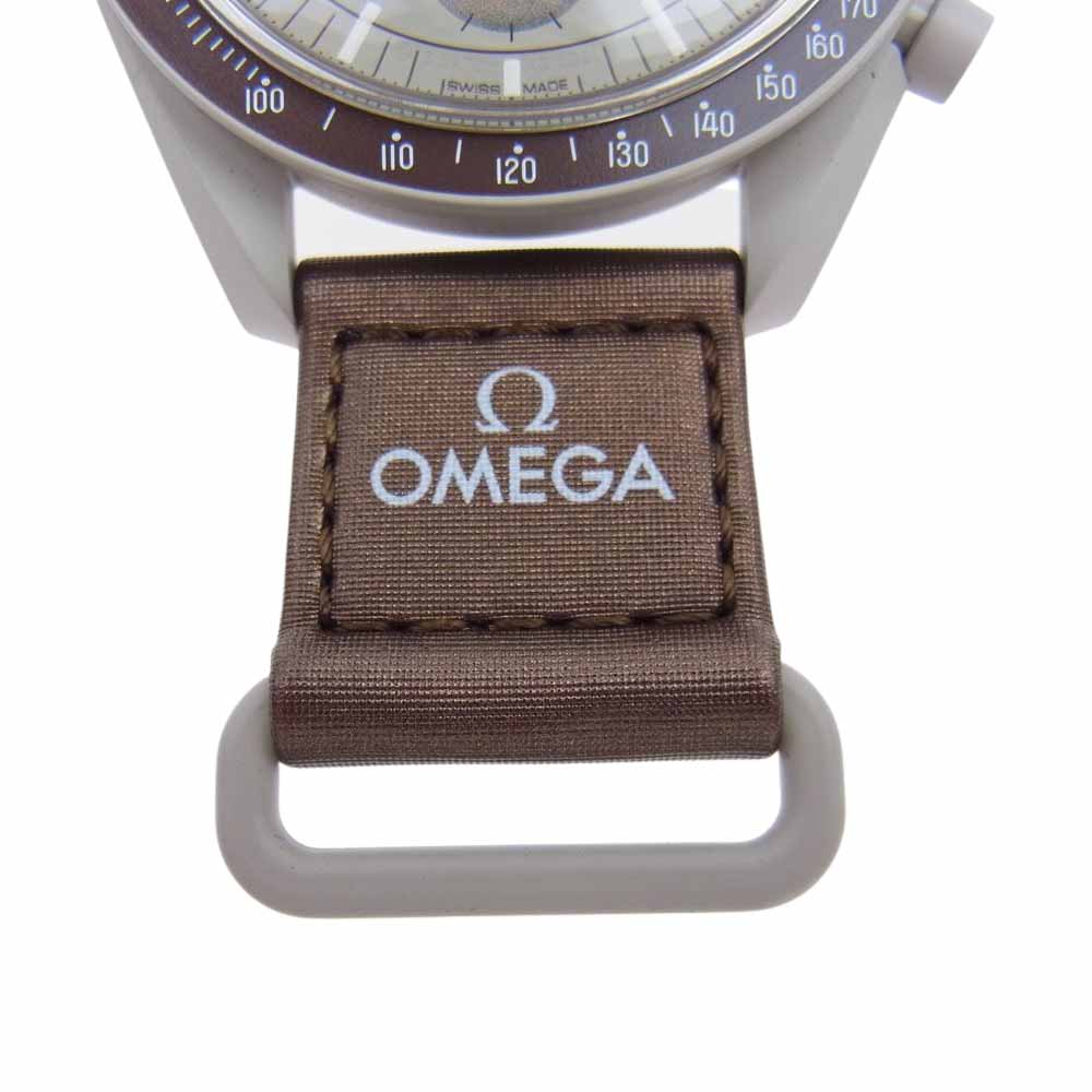 OMEGA オメガ Swatch スウォッチ BIOCERAMIC MoonSwatch Mission to Saturn バイオセラミック ムーンスウォッチ ミッション トゥー サターン 時計【新古品】【未使用】【中古】