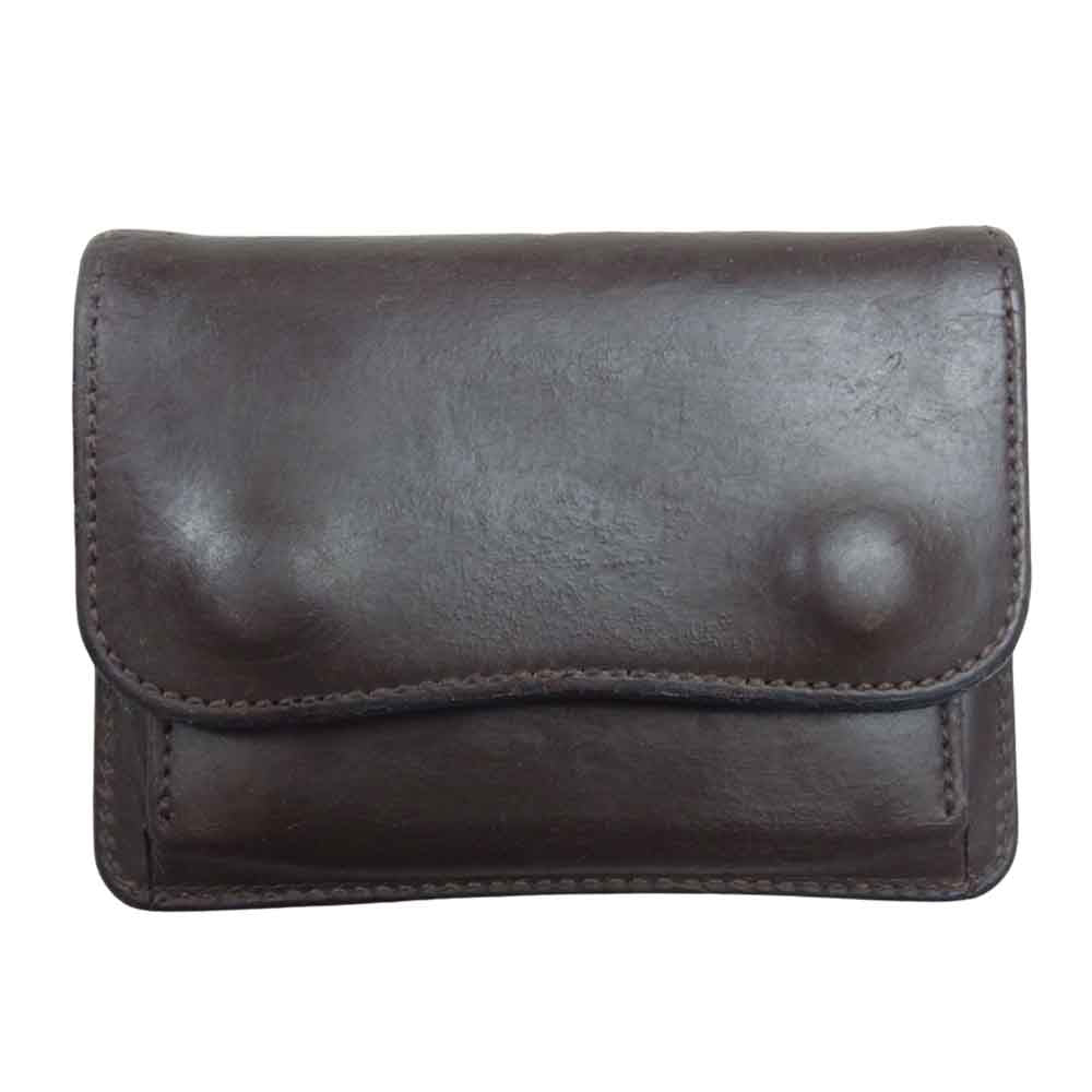 WILDSWANS TONGUE レザーコインケース BLACK