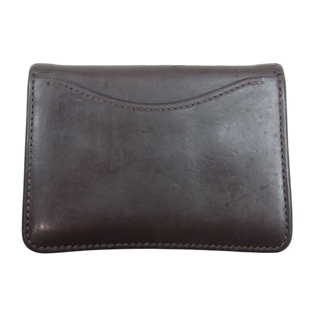 WILDSWANS ワイルドスワンズ TONGUE タング レザー コインケース 財布 ブラウン系【中古】