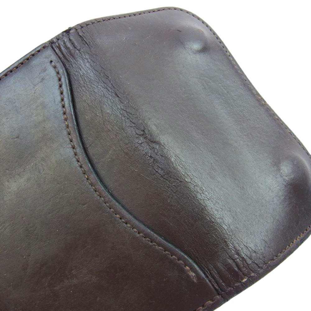 WILDSWANS ワイルドスワンズ TONGUE タング レザー コインケース 財布 ブラウン系【中古】