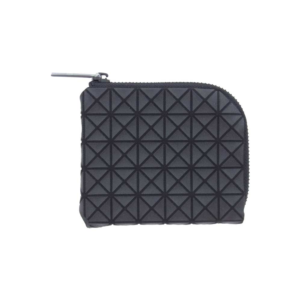 ISSEY MIYAKE イッセイミヤケ BB12-AG331 BAOBAO バオバオ L字ファスナー コインケース コンパクトウォレット 財布 ブラック系【新古品】【未使用】【中古】