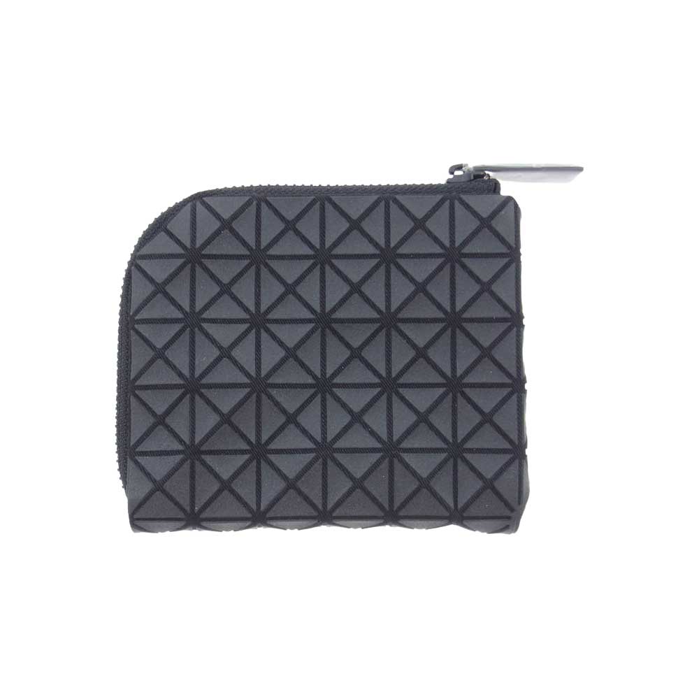ISSEY MIYAKE イッセイミヤケ BB12-AG331 BAOBAO バオバオ L字ファスナー コインケース コンパクトウォレット 財布 ブラック系【新古品】【未使用】【中古】
