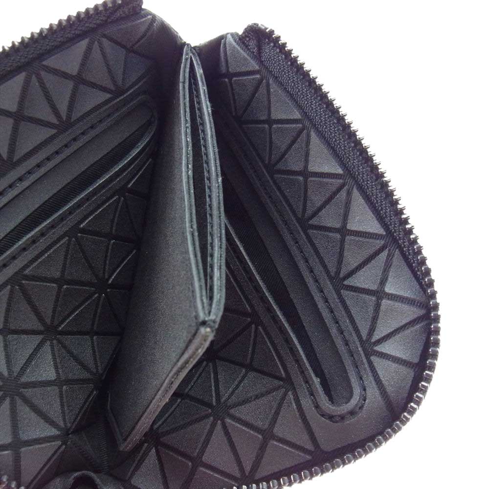 ISSEY MIYAKE イッセイミヤケ BB12-AG331 BAOBAO バオバオ L字ファスナー コインケース コンパクトウォレット 財布 ブラック系【新古品】【未使用】【中古】