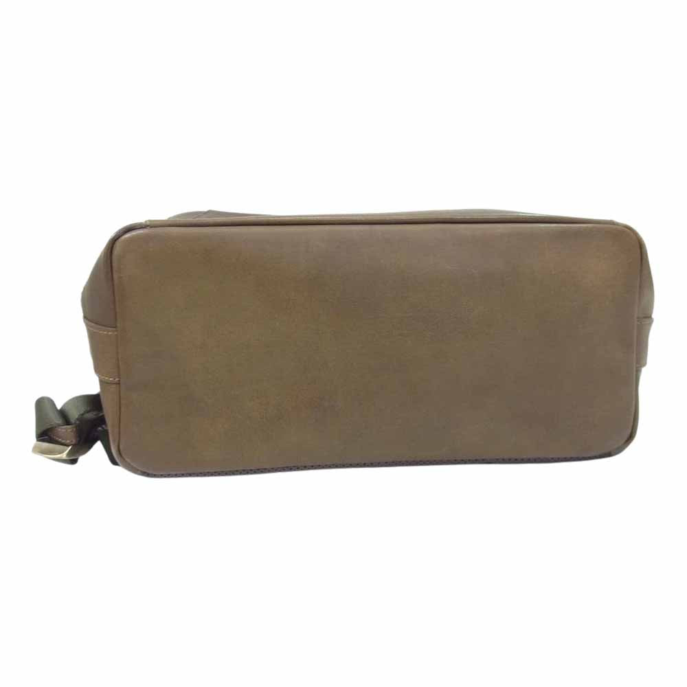 土屋鞄製造所 ビークル 3WAY レザー バックパック リュック ショルダーバッグ ブラウン系【中古】