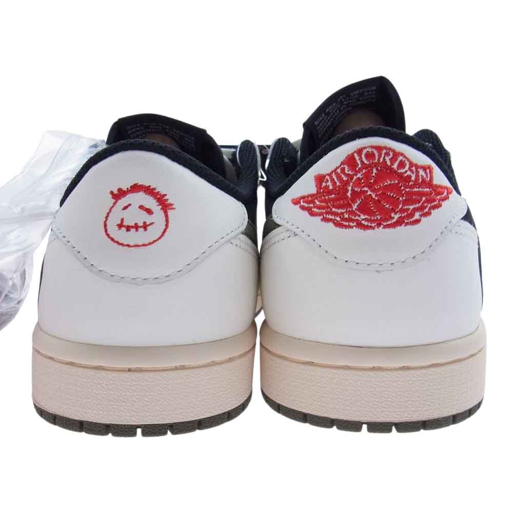 NIKE ナイキ DZ4137-106 Travis Scott トラヴィス スコット WMNS Air Jordan 1 Low OG ウィメンズ エアジョーダン1 ロー OG スニーカー ブラック系 ホワイト系 24cm【新古品】【未使用】【中古】