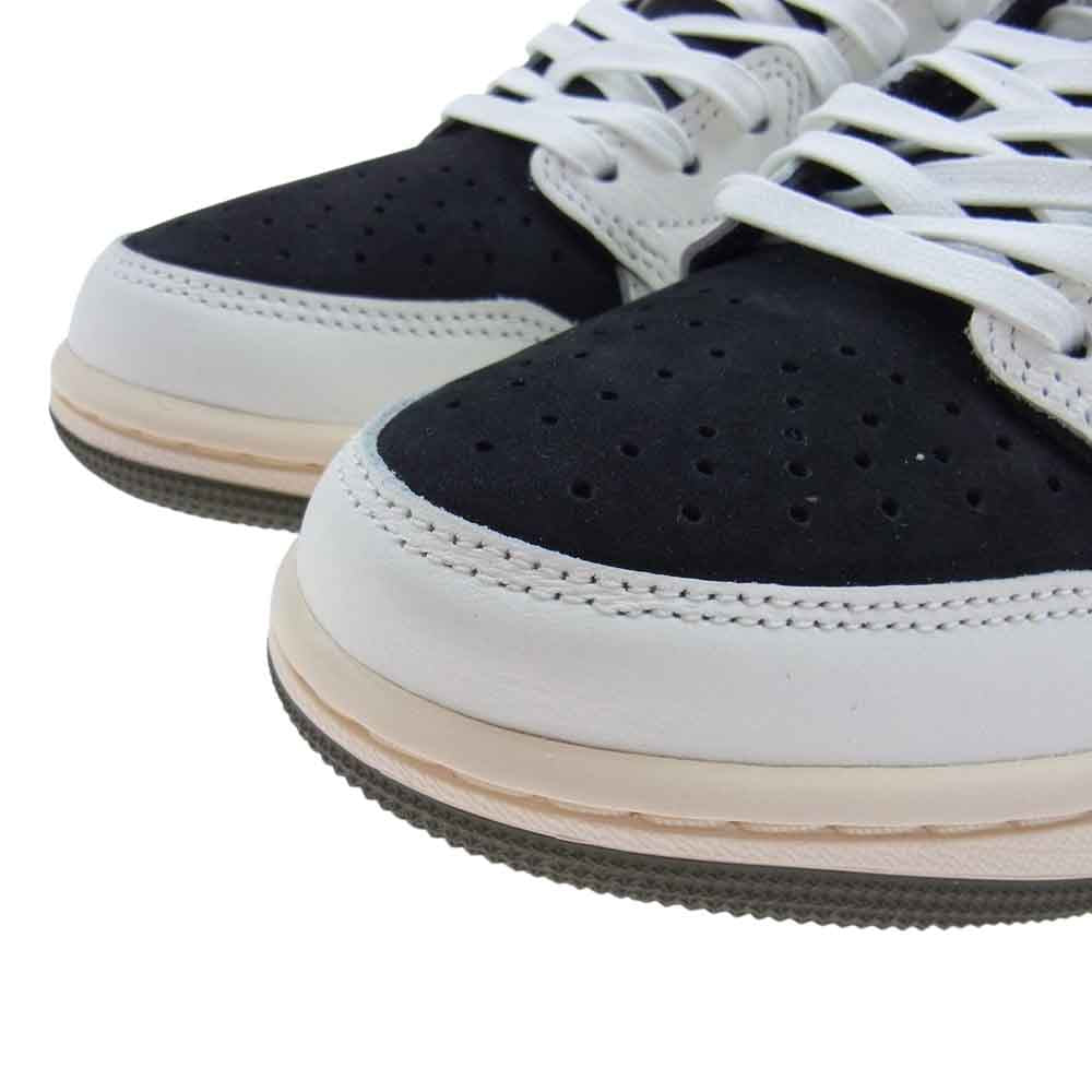 NIKE ナイキ DZ4137-106 Travis Scott トラヴィス スコット WMNS Air Jordan 1 Low OG ウィメンズ エアジョーダン1 ロー OG スニーカー ブラック系 ホワイト系 24cm【新古品】【未使用】【中古】