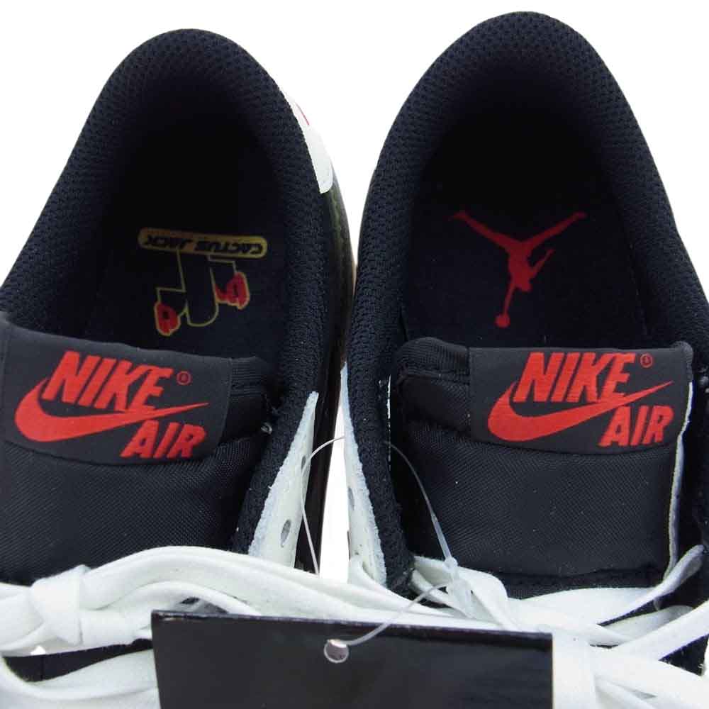 NIKE ナイキ DZ4137-106 Travis Scott トラヴィス スコット WMNS Air Jordan 1 Low OG ウィメンズ エアジョーダン1 ロー OG スニーカー ブラック系 ホワイト系 24cm【新古品】【未使用】【中古】