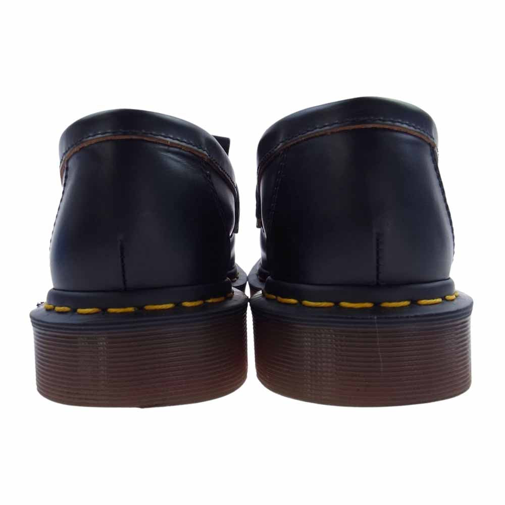 Dr.Martens ドクターマーチン 26891001 茶芯 英国製 MIE ADRIAN エイドリアン タッセル ローファー ブラック系 UK7【中古】