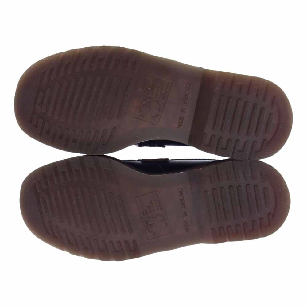 Dr.Martens ドクターマーチン 26891001 茶芯 英国製 MIE ADRIAN エイドリアン タッセル ローファー ブラック系 UK7【中古】