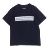 Sacai サカイ 20AW 20-0116S Graphic T-Shirt メッセージ グラフィック プリント 半袖 Tシャツ ブラック系 2【中古】