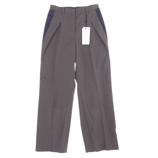Sacai サカイ 21SS 21-05401 Suiting Pant サイドライン スーチング スラックスパンツ ブラウン系 501 2【美品】【中古】