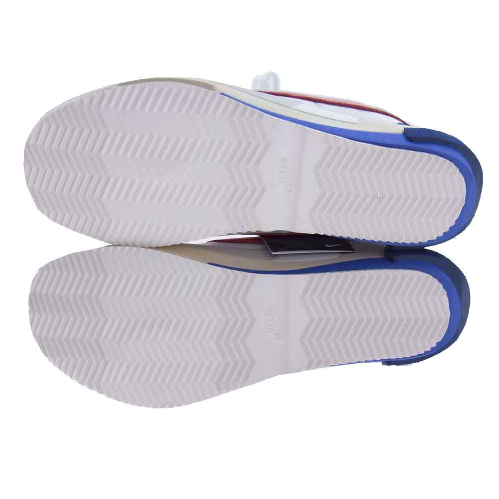 NIKE ナイキ DQ0581-100 × SACAI サカイ ZOOM CORTEZ SP ズーム コルテッツ ローカット スニーカー ホワイト系 25cm【新古品】【未使用】【中古】