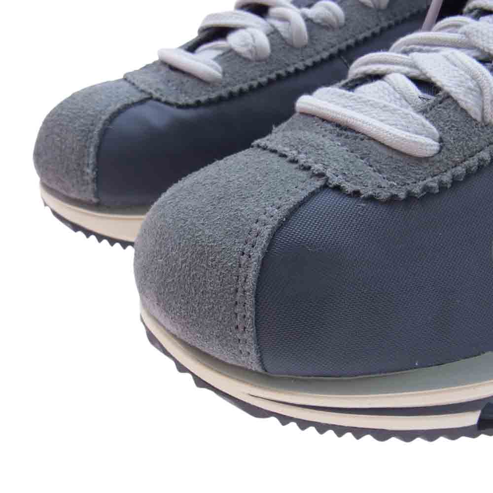 NIKE ナイキ DQ0581-001 × SACAI サカイ ZOOM CORTEZ SP ズーム コルテッツ ローカット スニーカー グレー系 27cm【新古品】【未使用】【中古】