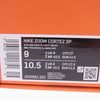 NIKE ナイキ DQ0581-001 × SACAI サカイ ZOOM CORTEZ SP ズーム コルテッツ ローカット スニーカー グレー系 27cm【新古品】【未使用】【中古】