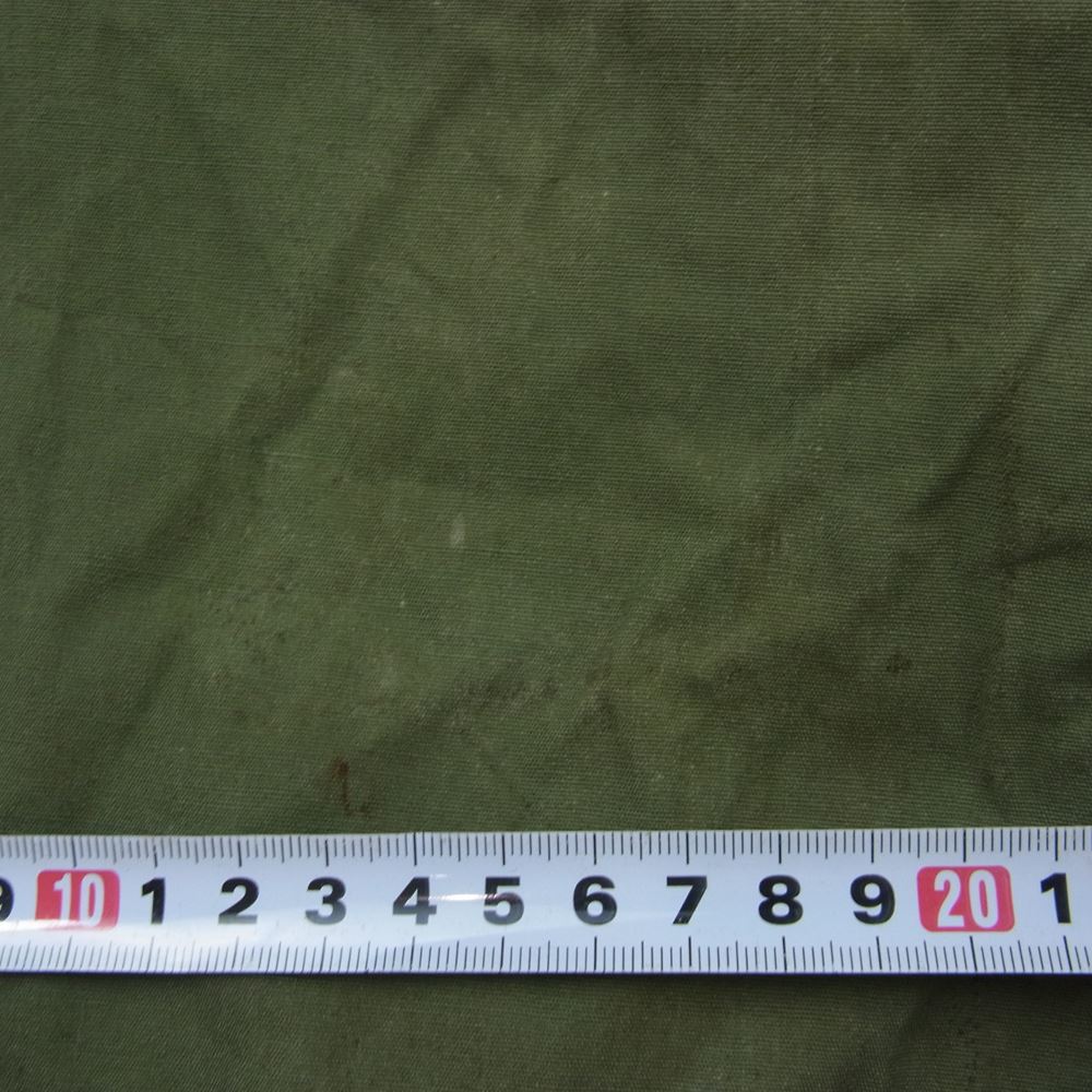 米軍 米軍実物 ヴィンテージ 長袖 シャツ  カーキ系【中古】