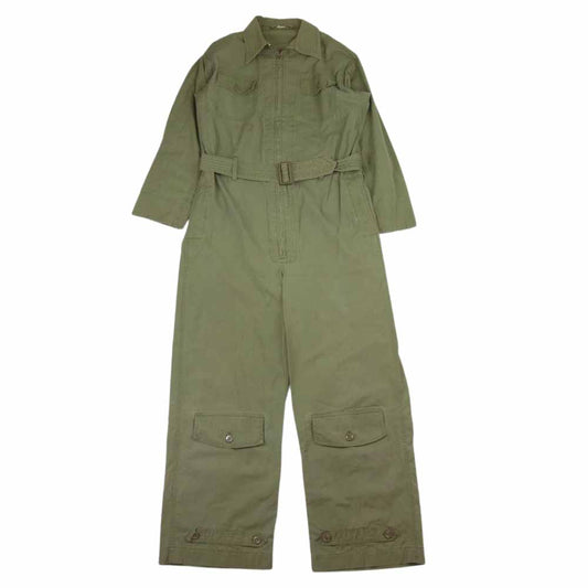 米軍 40s USAAF SUIT SUMMER FLYING サマー フライト スーツ カーキ系【中古】