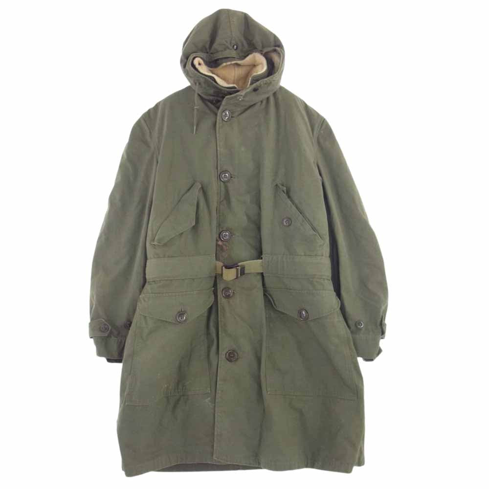 米軍 M-47 Philadelphia Quartermaster Depot フィールドパーカー ライナー付き ミリタリー コート カーキ系 M【中古】