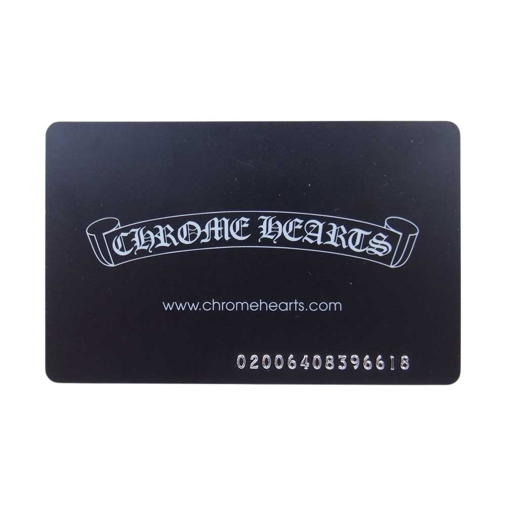 CHROME HEARTS クロムハーツ（原本無） GITTIN ANY ？ A BSフレアテンプル スクエアフレーム サングラス アイウェア 眼鏡 ブラック系【中古】