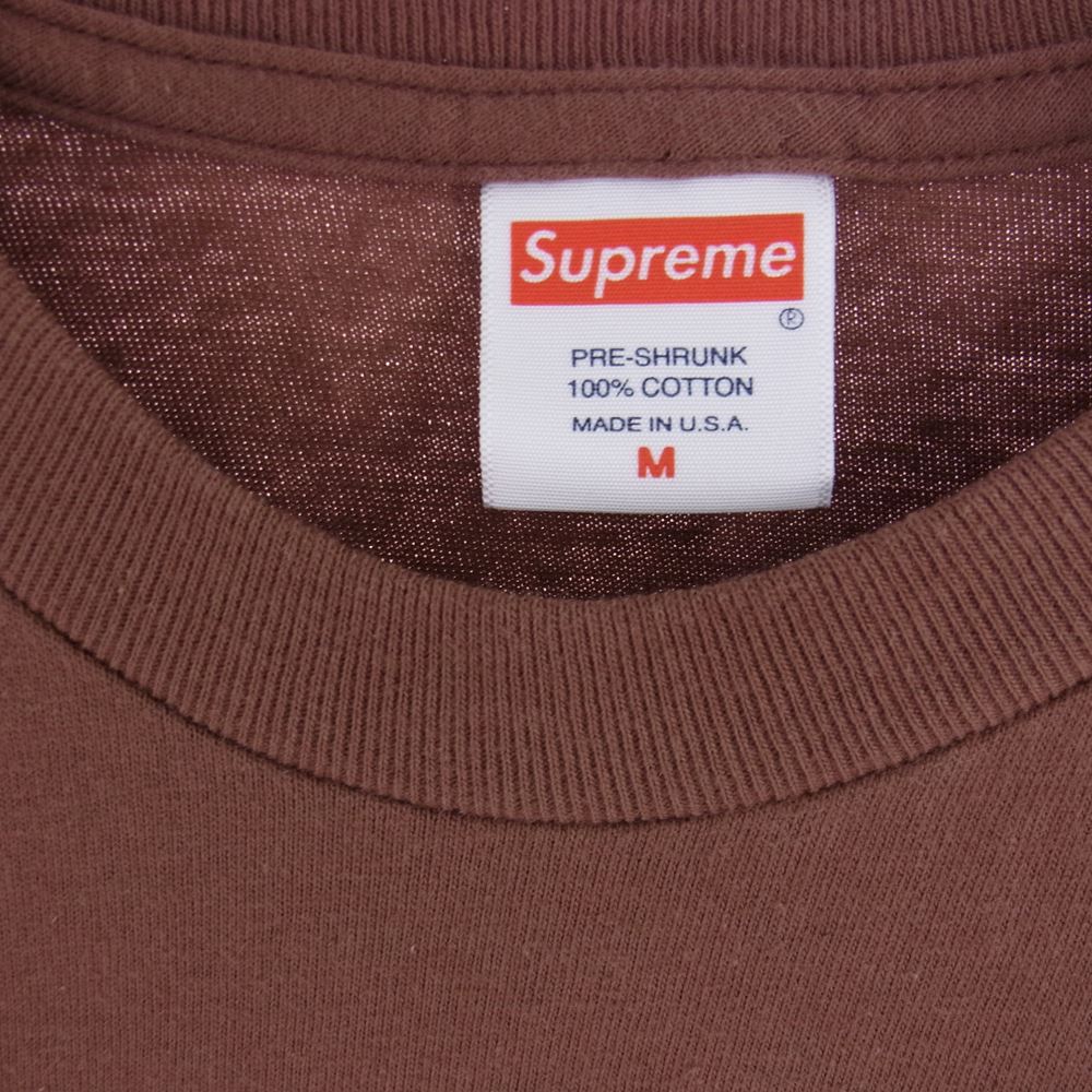 Supreme シュプリーム 21AW Est. 1994 Tee Tシャツ ブラウン ブラウン系 M【中古】