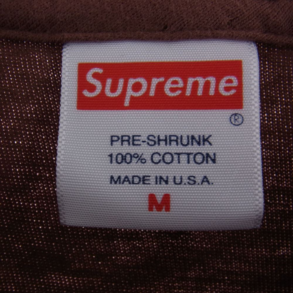 Supreme シュプリーム 21AW Est. 1994 Tee Tシャツ ブラウン ブラウン系 M【中古】