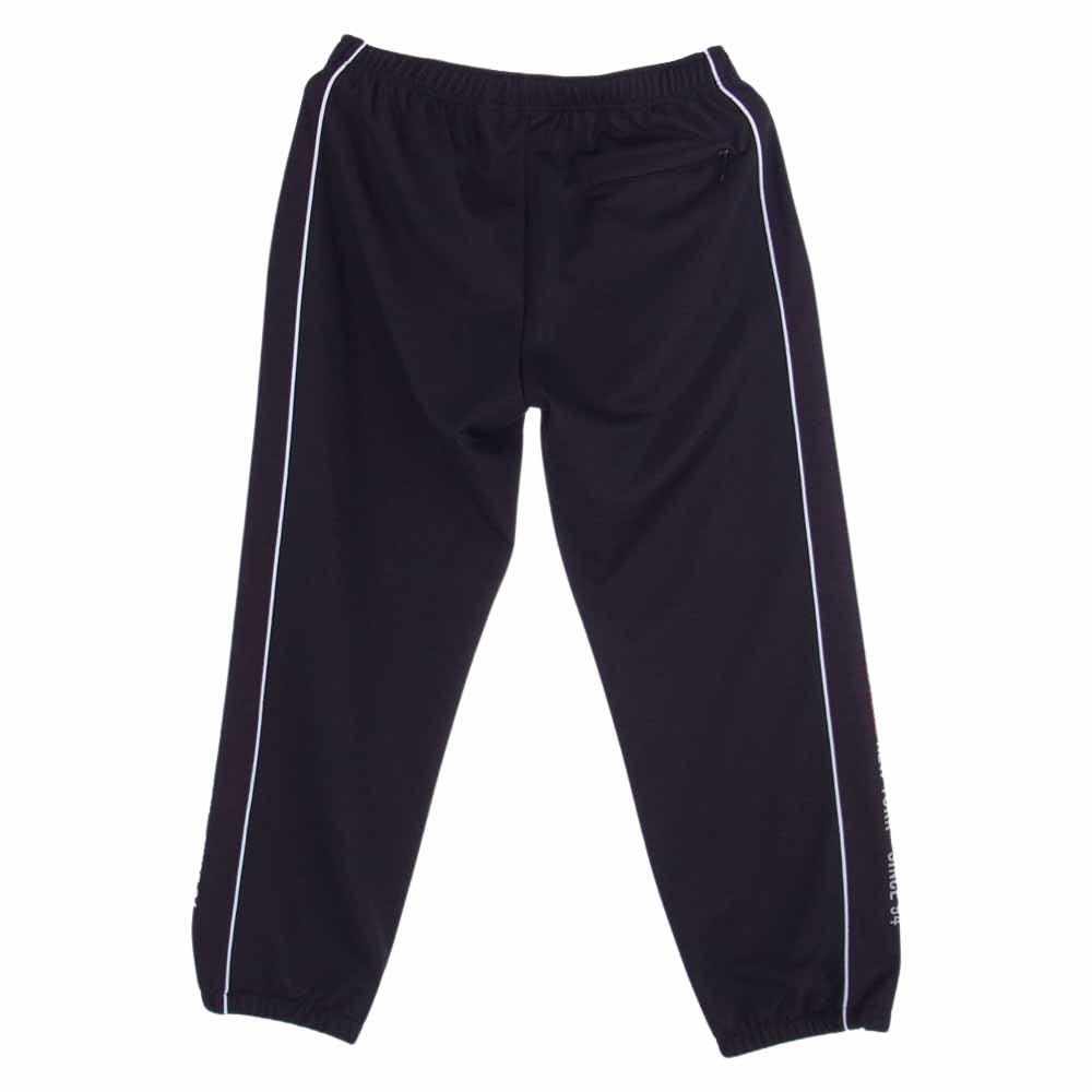 Supreme シュプリーム 22AW World Famous Jacquard Track Pants ワールド フェイマス ジャカード トラック パンツ ブラック ロゴ ブラック系 レッド系 S【美品】【中古】
