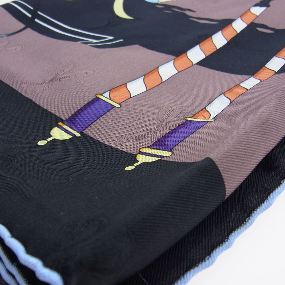 HERMES エルメス カレ 90 CARNAVAL DE VENICE ヴェニスの謝肉祭 スカーフ マルチカラー系【中古】
