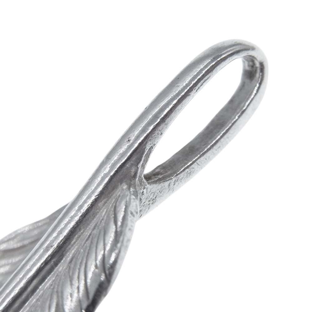 タディアンドキング SVフェザー K18 GPローズ付き L ラージ シルバー シルバー系 ゴールド系【中古】