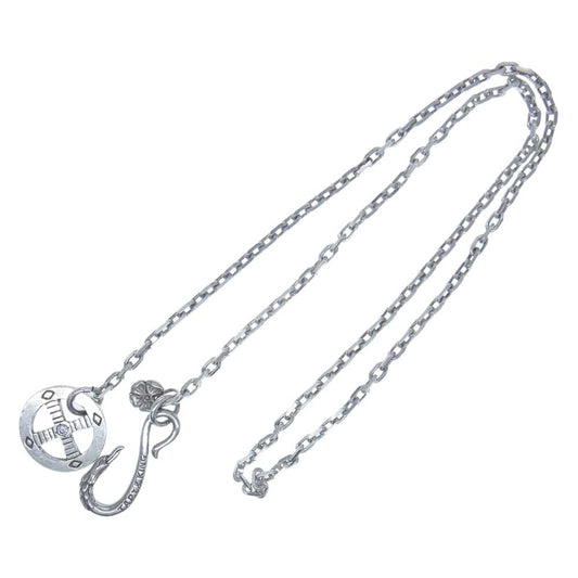 タディアンドキング 石付きホイール SV ローズメタル付き イーグル フック チェーン 45cm シルバー系【中古】