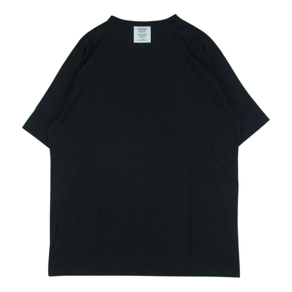 WTAPS ダブルタップス 21SS 211ATDT-CSM12 INSECT 02 S/S COPO インセクト プリント タグ 刺繍 半袖 ポケット Tシャツ ブラック系 03【極上美品】【中古】