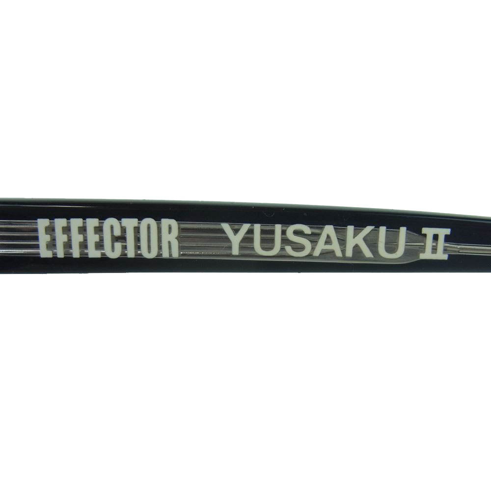 EFFECTOR エフェクター YUSAKU Ⅱ 2 松田優作 モデル サングラス 日本製 ブラック系【中古】