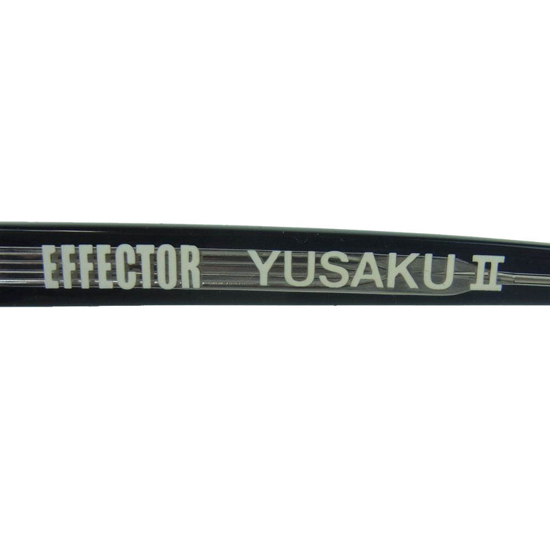 EFFECTOR エフェクター YUSAKU Ⅱ 2 松田優作 モデル サングラス 日本製 ブラック系【中古】