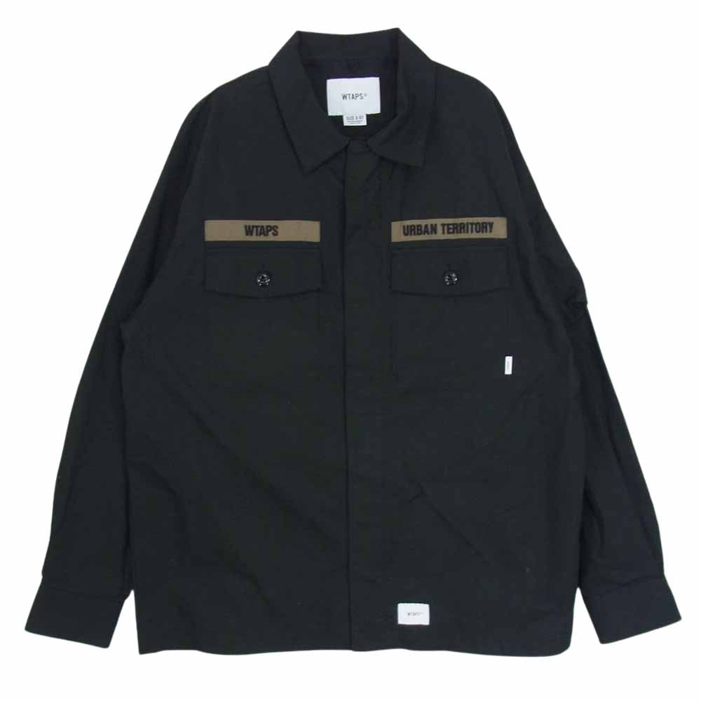 WTAPS ダブルタップス 21SS 211BRDT-SHM03 FLYERS LS COTTON WEATHER ...