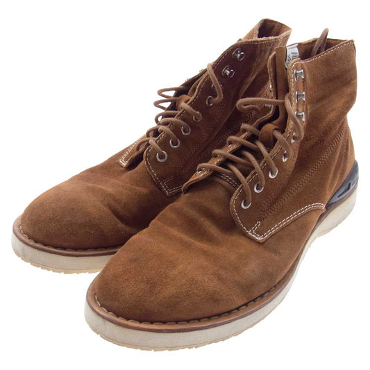 VISVIM ビズビム V10007117-03 VIRGIL BOOTS FOLK スエード ヴァ―ジル ブーツ フォルク ブラウン系 M10【中古】