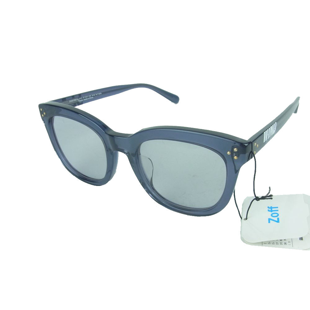 WIND AND SEA ウィンダンシー Zoff ゾフ 別注 ZH201G01A_71A1 サングラス ブルー系 クリアブルー系 51□21-145【新古品】【未使用】【中古】
