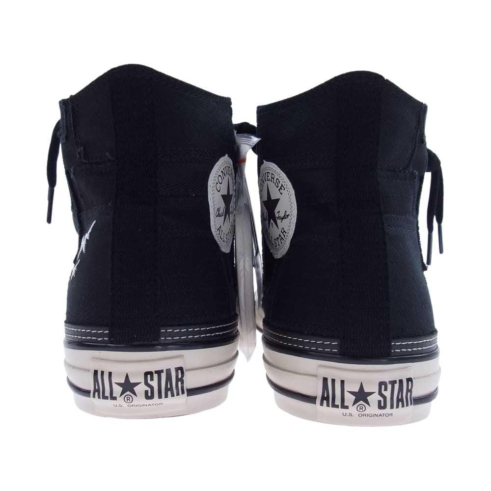 ウィズリミテッド × mita sneakers ミタスニーカーズ × Converse コンバース All Star US HI WLMS ハイカット スニーカー  ブラック系 28cm【新古品】【未使用】【中古】