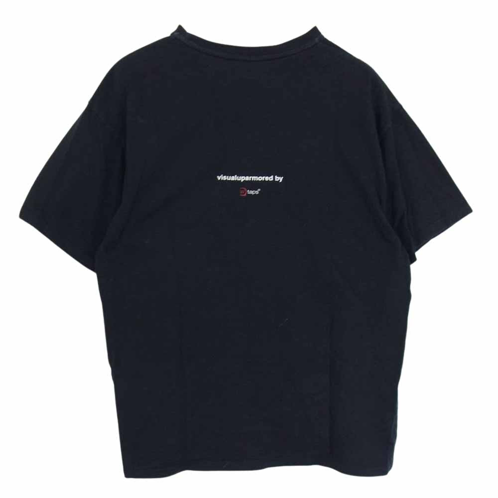 UNDERCOVER アンダーカバー  00SS  × WTAPS ダブルタップス 愚者世代 プリント 半袖 TEE Tシャツ  ブラック系 L【中古】