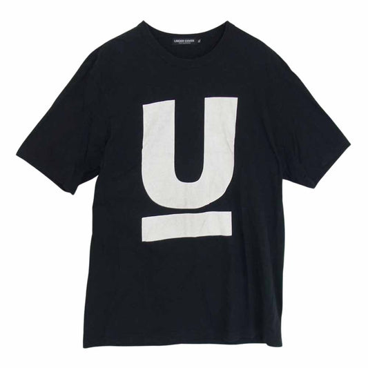 UNDERCOVER アンダーカバー The dark side of the moon バックプリント Uロゴ 半袖 TEE Tシャツ  ブラック系 XL【中古】